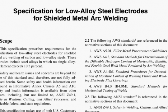 AWS A5.5-A5.5M pdf free download