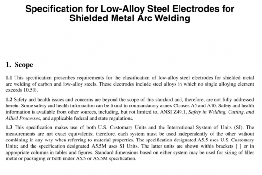 AWS A5.5∕A5.5M  pdf free download