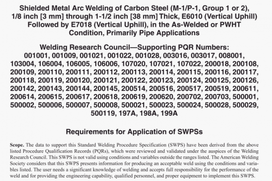 AWS B2.1-1-205  pdf free download