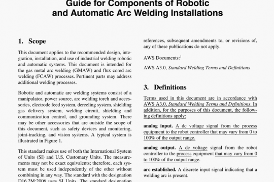 AWS D16.2M-D16.2 pdf free download