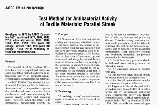 AATCC 147 pdf free download