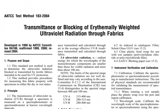 AATCC 183 pdf free download